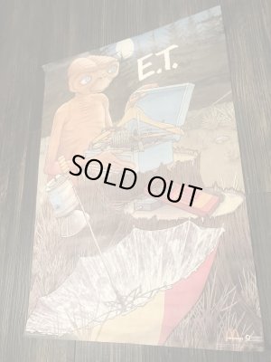 80年代USAマクドナルドで配布されていたE.T.のビンテージポスター