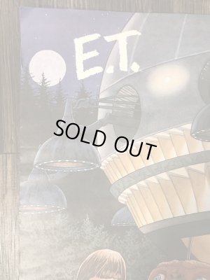 80年代USAマクドナルドで配布されていたE.T.のヴィンテージポスター