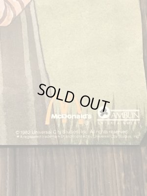 80年代USAマクドナルドで配布されていたE.T.のビンテージポスター