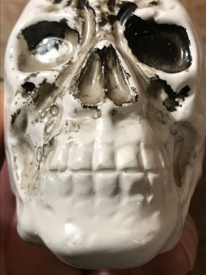 50〜60年代頃のスカルのビンテージソルト&ペッパー