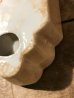 陶器製のトランプモチーフのヴィンテージ灰皿