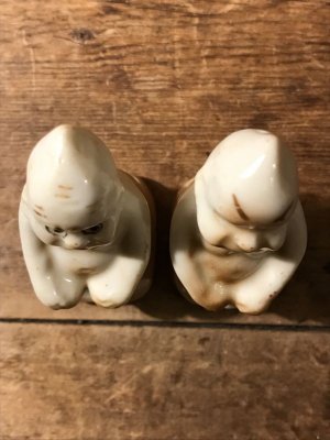 40〜50年代頃のビリケンさんのビンテージソルト&ペッパー