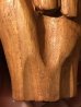 木彫りのファックのビンテージ置物
