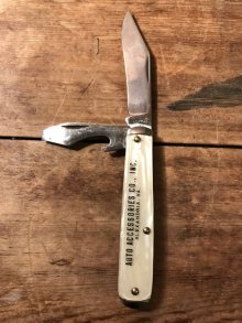 他の写真2: Auto Accessories Co Pocket Knife　アドバタイジング　ポケットナイフ　60年代　オートアクセサリー　シェル　企業物　ヴィンテージ　vintage