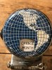 50〜60年代頃の地球儀型のビンテージ卓上カレンダー