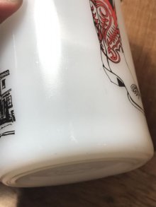 他の写真3: Hyer Boot Co. Federal Milk Glass Mug　ブーツ　70年代　マグカップ　フェデラル　ミルクガラス　ファイヤーキング　ヴィンテージ　vintage