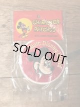 Disney Mickey Mouse Patch　ミッキーマウス　ワッペン　70年代　ディズニー　パッチ　ヴィンテージ　vintage