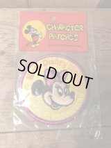 Disney Minnie Mouse Patch　ミニーマウス　ワッペン　70年代　ディズニー　パッチ　ヴィンテージ　vintage