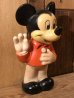 ディズニーキャラクターのミッキーマウスのヴィンテージスクイーズトイ