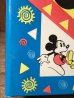 ディズニーキャラクターのミッキーマウスのヴィンテージバインダーファイル