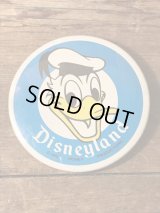 Disney Land Donald Duck Can Badge　ドナルドダック　缶バッジ　ディズニーランド　70年代　バッチ　ヴィンテージ　vintage