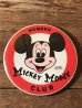 70年代頃のミッキーマウスクラブのビンテージ缶バッジ