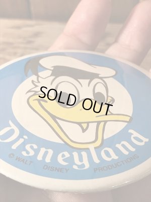 70年代頃のドナルドダックのビンテージ缶バッジ