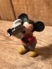 ディズニーキャラクターのミッキーマウスのヴィンテージPVCフィギュア