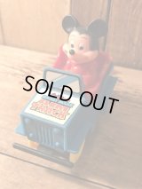 Disney Mickey Mouse Car Toy　ミッキーマウス　車　ディズニー　70年代　JAPAN　ヴィンテージ　vintage