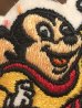 マイティマウスの刺繍のビンテージワッペン