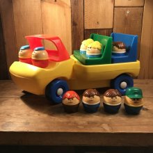 他の写真2: Little Tikes Toddle Tots Wagon Car Set　リトルタイクス　トドルトッツ　乗り物　80年代