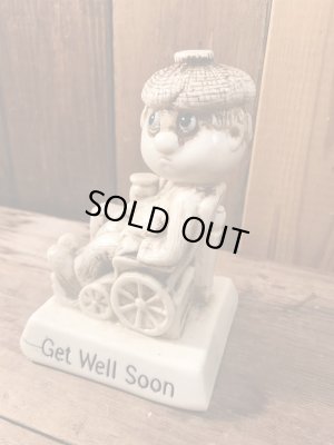 70年代頃のシリスカルプスのビンテージメッセージドール