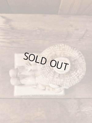 70年代頃のシリスカルプスのビンテージメッセージドール