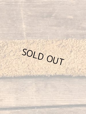 70年代頃のヒッピーデザインのビンテージレザーブレスレット