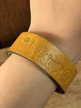 American Name “Irish Power”Leather Bracelet　レザー　ビンテージ　ブレスレット　ヒッピー　70年代