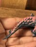 チープな作りの恐竜モンスターモチーフのヴィンテージラバーフィギュア
