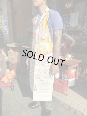 50〜60年代頃のチャックの付いたのヴィンテージジョークエプロン