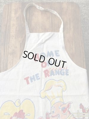 50年代頃のジョーク系のビンテージBBQエプロン