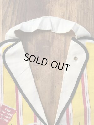 50〜60年代頃のチャックの付いたのヴィンテージジョークエプロン