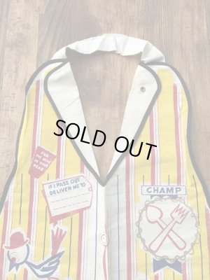 50〜60年代頃のジョーク系のビンテージエプロン