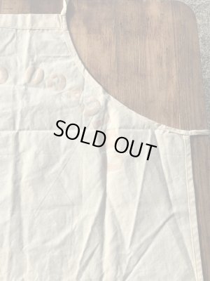 コットン製のバーベキューのヴィンテージエプロン