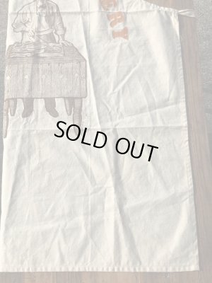 コットン製のバーベキューのヴィンテージエプロン