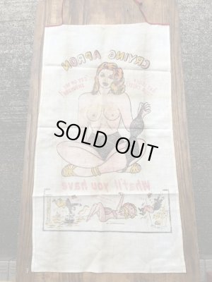 50年代頃のエロ系のヴィンテージヌードエプロン