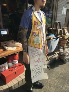 他の写真1: Parvin "Dig" This Crazy Apron　ジョーク　ビンテージ　エプロン　メッセージ　50年代