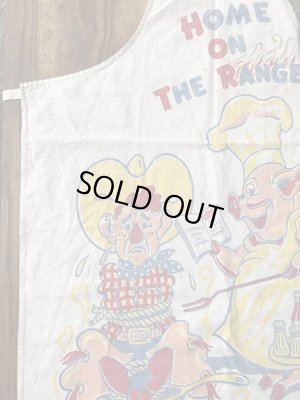 50年代頃のジョーク系のビンテージBBQエプロン