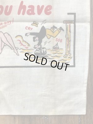 50年代頃のエロ系のビンテージヌードエプロン