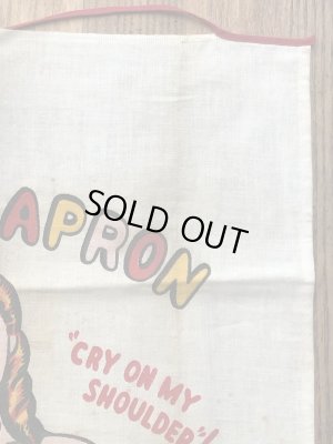 50年代頃のエロ系のビンテージヌードエプロン