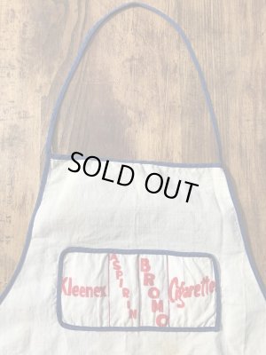 コットン製のジョーク系のヴィンテージエプロン