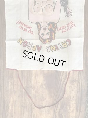 50年代頃のエロ系のビンテージヌードエプロン