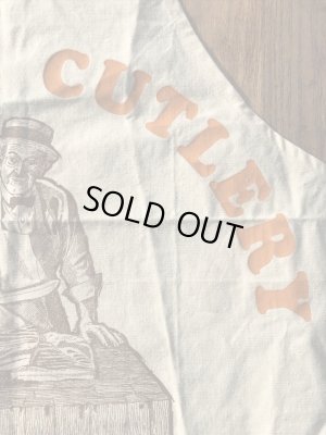 コットン製のバーベキューのヴィンテージエプロン