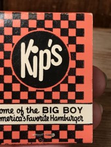 他の写真1: Kip's Big Boy Macth Book　ビッグボーイ　ビンテージ　ブックマッチ　レストラン　70年代