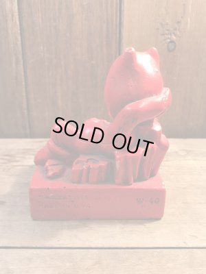 70年代頃のレッドデビルのビンテージメッセージドール