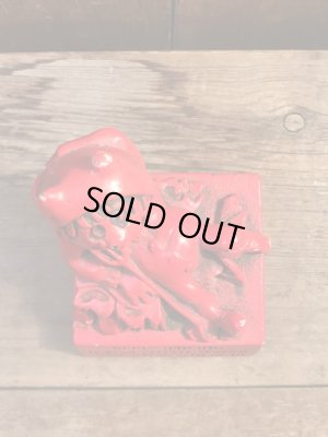 70年代頃のレッドデビルのビンテージメッセージドール