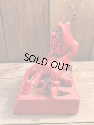 70年代頃のレッドデビルのヴィンテージメッセージドール