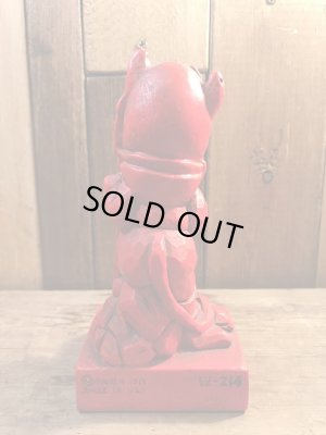 70年代頃のレッドデビルのビンテージメッセージドール