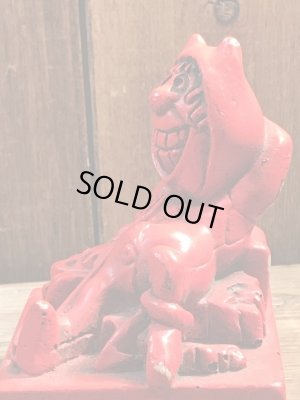 70年代頃のレッドデビルのビンテージメッセージドール