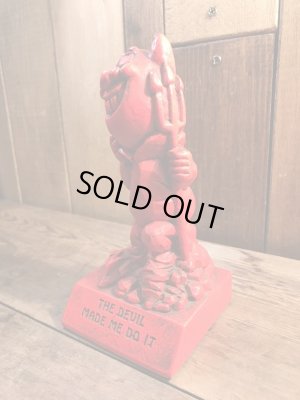 70年代頃のレッドデビルのビンテージメッセージドール