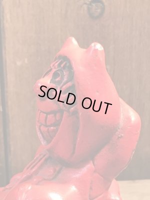 70年代頃のレッドデビルのヴィンテージメッセージドール