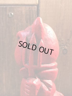 70年代頃のレッドデビルのヴィンテージメッセージドール