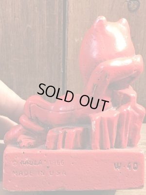 70年代頃のレッドデビルのヴィンテージメッセージドール